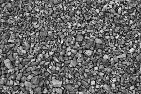 Coal mine deposit mineral black cube stone backgroundの写真素材