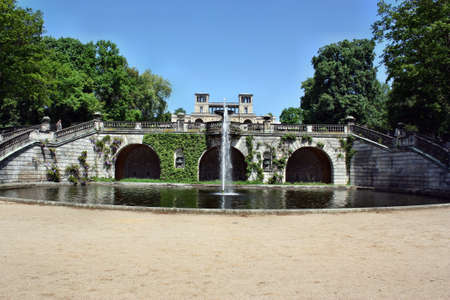 Potsdam, Germany - May 19, 2013: Orangerieschloss in Sanssouci palaceのeditorial素材
