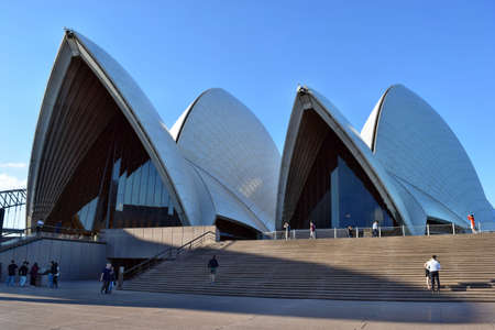 Sydney, New South Wales, Australia, - October 23, 2017: An amazing view to Opera House in Sydney