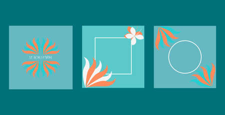 Cover design for greeting cards, greeting card designs with a cute and unique blue color...