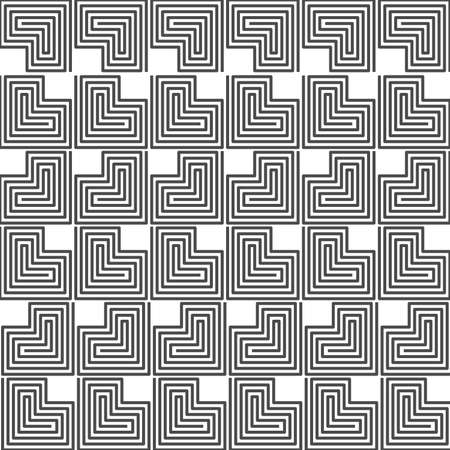 Seamless geometric pattern, editable geometric pattern for backgrounds. Vector Illustrationのイラスト素材