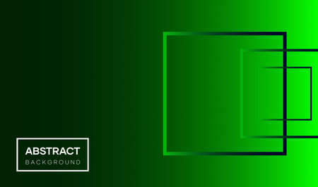 Abstract geometric dark green background. Futuristic dark green background texture. Trendy gradient shapes composition, suitable for website wallpapers, banners, covers, and advertisements. Vector illustrationのイラスト素材