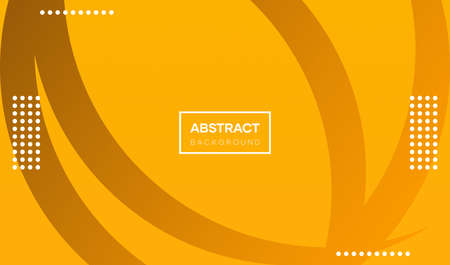 Orange geometric background. Vector abstract orange background can be used for banners, cover...