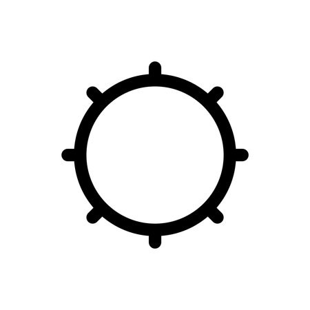 Brightness icon. Brightness sign iconfor UI design. vectorのイラスト素材
