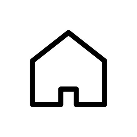 Home icon. House sign icon for UI design. vectorのイラスト素材