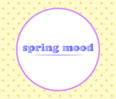 Abstract spring background with place for your text. Vector illustrationのイラスト素材