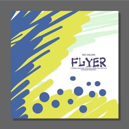 Abstract flyer with space for text. It can be used as an invitation to a night club. Vector illustrationのイラスト素材