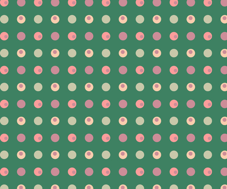 Multicolored dots pattern designのイラスト素材