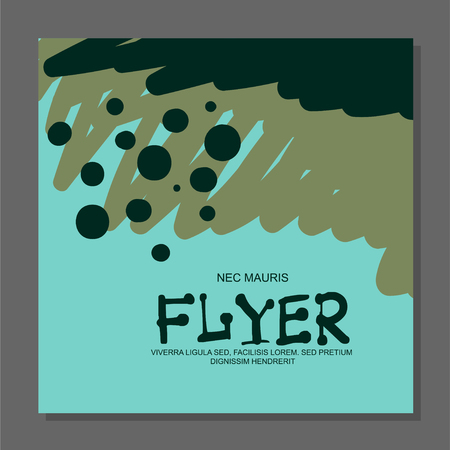 Abstract flyer with space for text. It can be used as an invitation to a night club. illustrationの写真素材