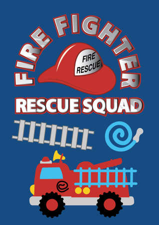 Fire fighter rescue squad