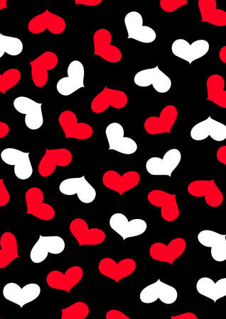 Love heart repeat pattern 