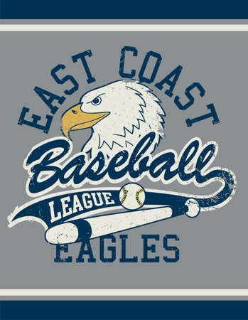 West Coast football league jersey poster .のイラスト素材