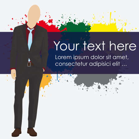 business backgroundのイラスト素材