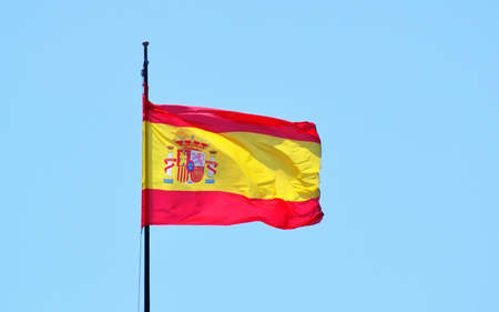 spanish flagの写真素材