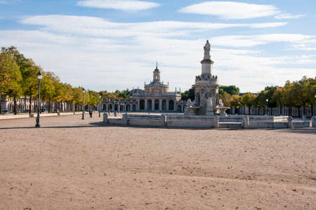 Aranjuez site in Spain, San Antonio temple のeditorial素材