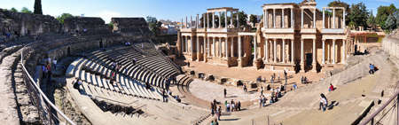 The Roman Theatre  Teatro Romano  in Merida, Spain 