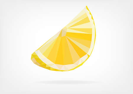 Low Poly Lemonのイラスト素材