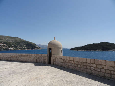 Sea View from the Walls of Dubrovnikの写真素材