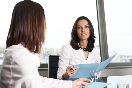 Business interviewの写真素材