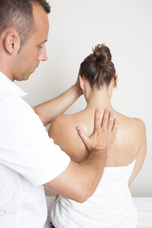 chiropractic careの写真素材