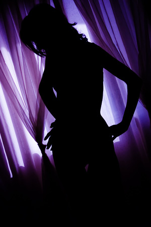 silhouetteの写真素材