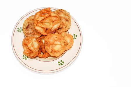 Sud italian (Apulia) typical plate in december: carteddate