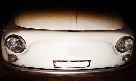 Old italian car Fiat 500の写真素材