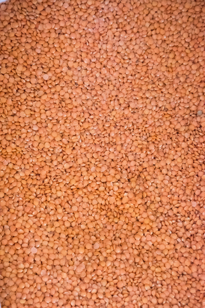 Only an expanse of lentils in patternの写真素材