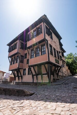 Old house in Plovdiv (Bulgaria) European capital of culture 2019の写真素材