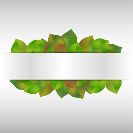 Leafs backgroundのイラスト素材