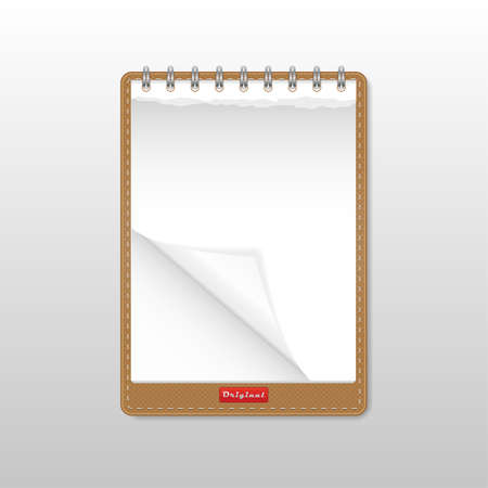 Blank paper board のイラスト素材