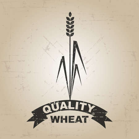 Quality wheatのイラスト素材
