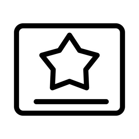 black vector certificate icon isolated on white backgroundのイラスト素材