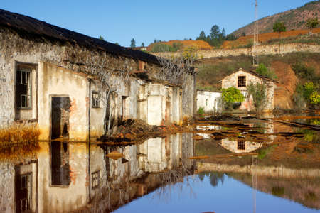 Reflex in riotintoの写真素材