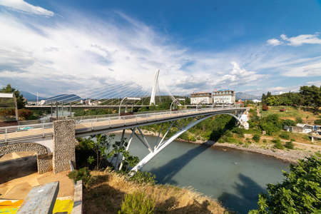 Highway Road through the middle of Serbiaのeditorial素材