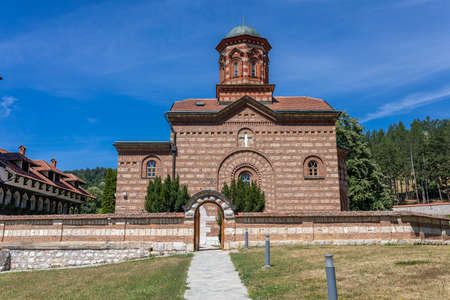 Orthodox monastery in village Lelic near Valjevo, West Serbiaの写真素材