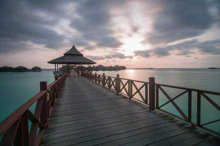 Sunrise at Mabul island, Sabah Malaysia
