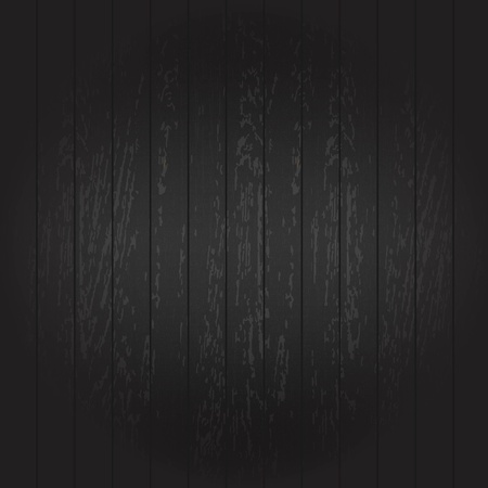 Black Wooden Background, Vector Illustrationのイラスト素材