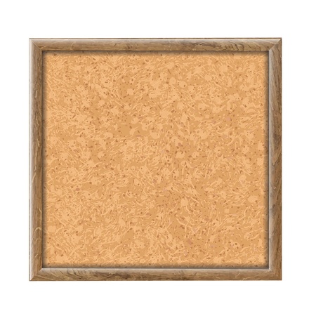 Cork Board Wooden Texture, Vector Illustration のイラスト素材