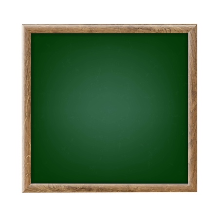 Green Chalk Board With Gradient Mesh, Vector Illustration のイラスト素材