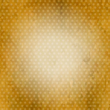 Polka Dot Retro Paper, Vector Illustrationのイラスト素材