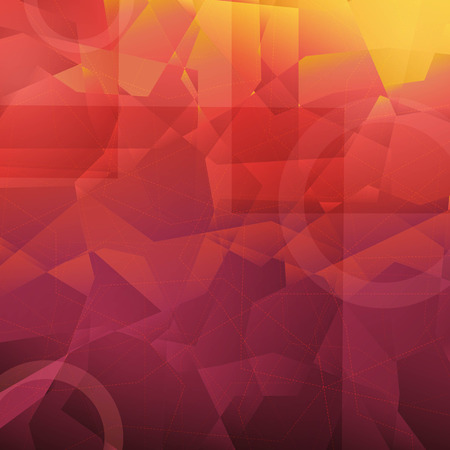 Triangle Background, Vector Illustration のイラスト素材