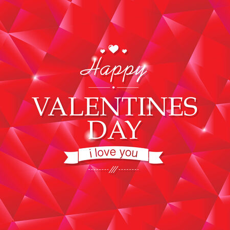 Vintage Color Background With Red Origami, With Gradient Mesh, Vector Illustrationのイラスト素材