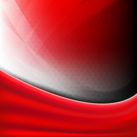 Red Wall With Gradient Mesh, Vector Illustrationのイラスト素材