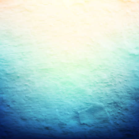 Vintage Blue Poster With Gradient Mesh, Vector Illustrationのイラスト素材