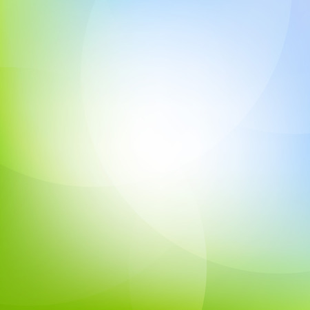 Green And Blue Background With Gradient Mesh, Vector Illustrationのイラスト素材