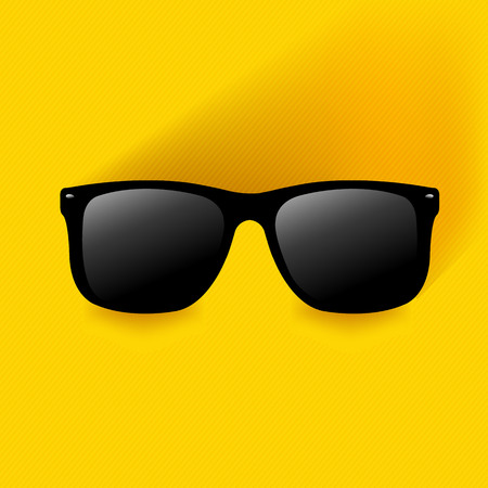 Sunglasses With Gradient Mesh, Vector Illustrationのイラスト素材