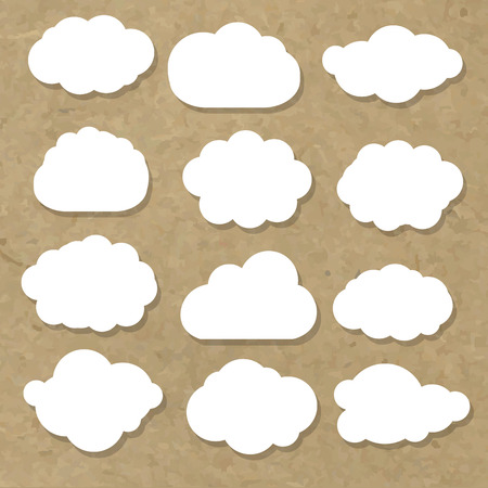 Speech Bubble Set, Vector Illustrationのイラスト素材