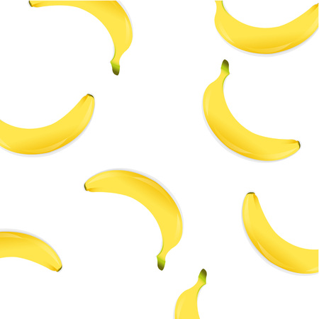 Poster With Banana Vector Illustrationのイラスト素材