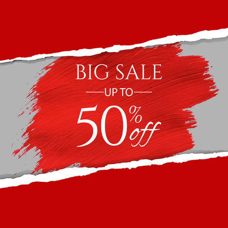 Sale Bannerのイラスト素材